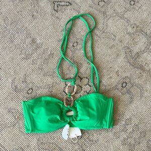 L*Space Alma Bikini Top in Garden Green